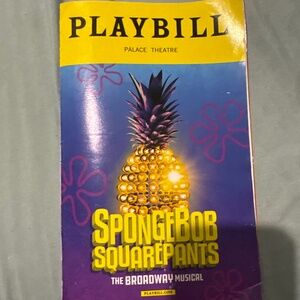Spongebob Playbill